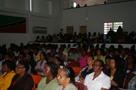 Teachers at the gathering